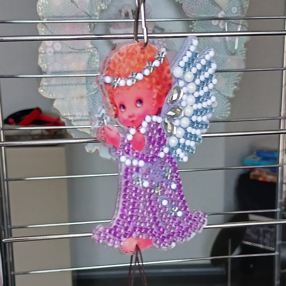 Wind chime angel